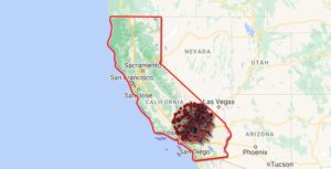 남부 캘리포니아에서 발견된 영국 코로나 바이러스 변종