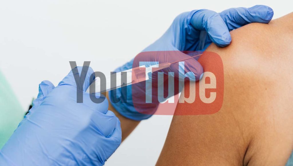 코로나19 백신 관련 잘못된 정보 단속을 강화 하겠다는 유튜브
