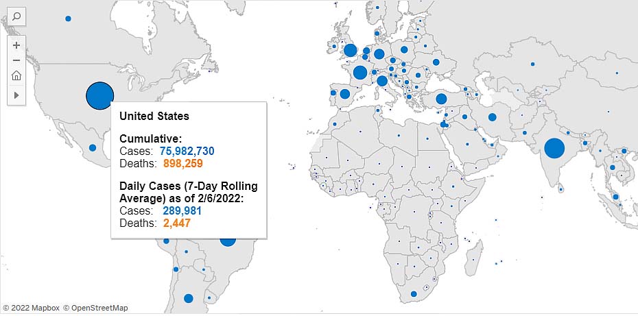 미국, 지난 금요일 코로나바이러스 사망자 900,000명 넘어