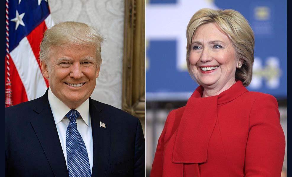 트럼프, 자신의 선거운동 러시아 개입 주장한 힐러리 클린턴과 DNC 고소