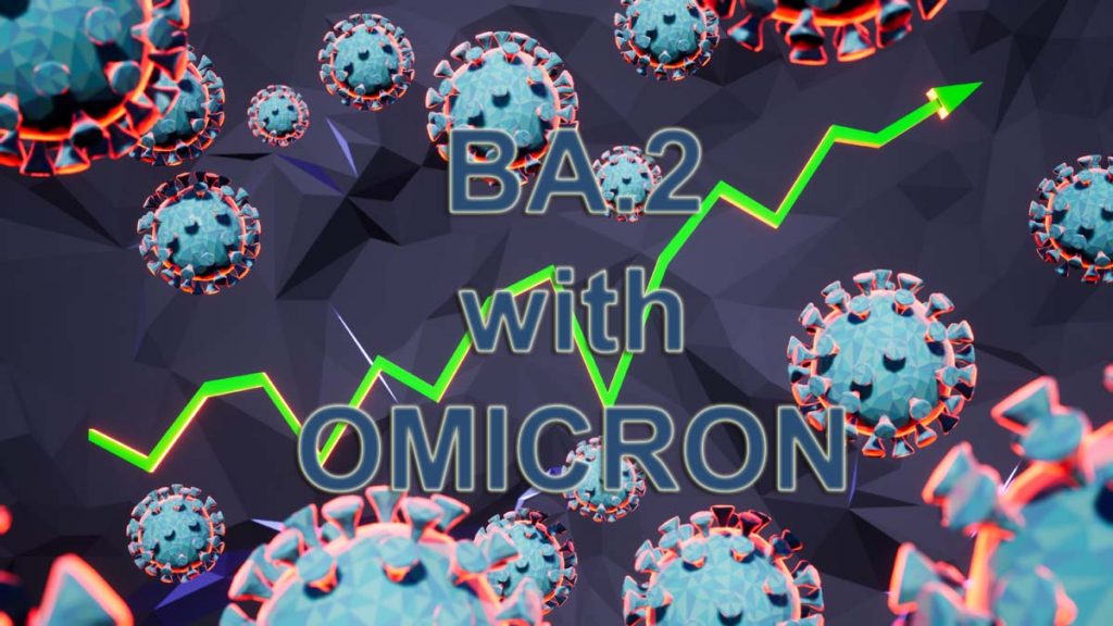 오미크론의 또 다른 변이 BA.2, 미국 코로나19 감염 다시 증가시켜