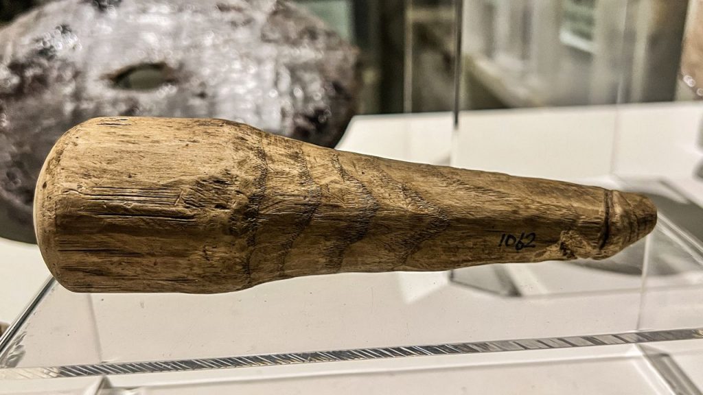 2,000년전 로마인들이 섹스 장난감으로 사용했다는 나무 물체