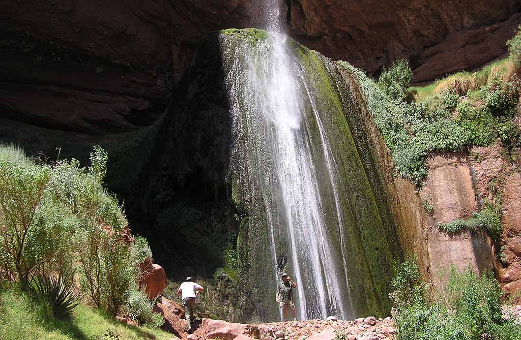 Ribbon Falls at the North-Kaibab Trail
