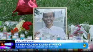 뉴욕주에서 미얀마 청소년, 경찰관이 쏜 총에 사망