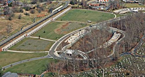 Arlington National Cemetery Millenium Projects Aerial #3178 012122 Lkg N 9x17