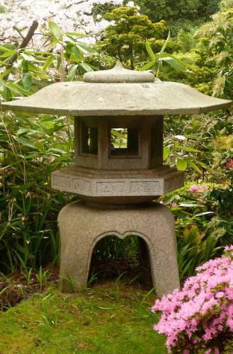 Lantern in the Japanese Garden 1