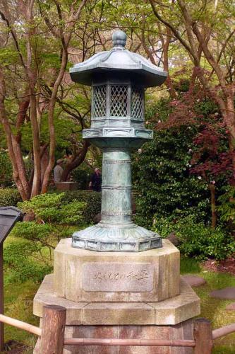 Lantern in the Japanese Garden 5