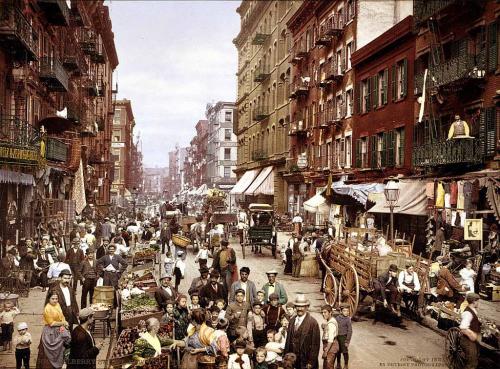 Mulberry Street NYC 1900