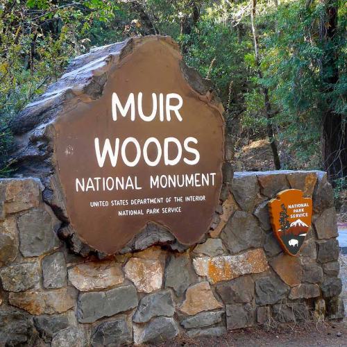 Muir-Woods-Auto-Entrance-Sign 20150920