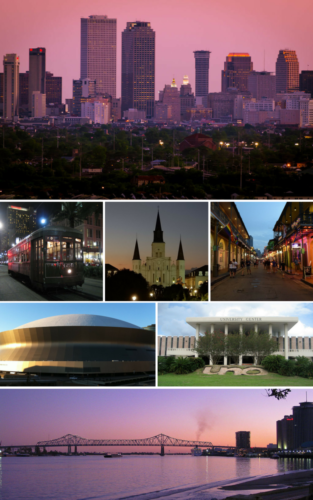 New Orleans header collage